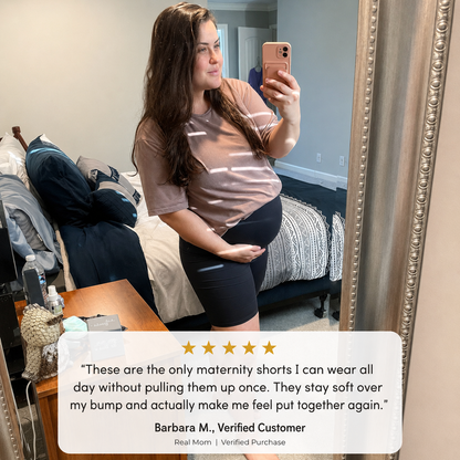 SnatchBabes Maternity Shorts